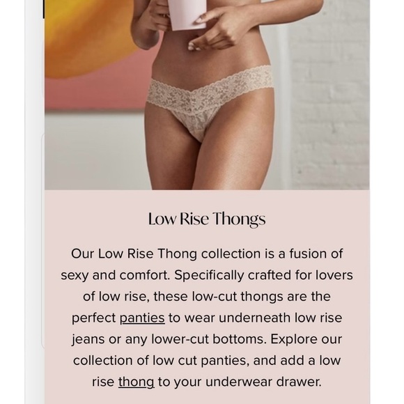 🆕 Hanky Panky Low Rise Signature Lace Thongs - Picture 4 of 5